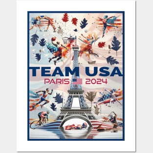 Team USA - 2024 (Version 2) Posters and Art